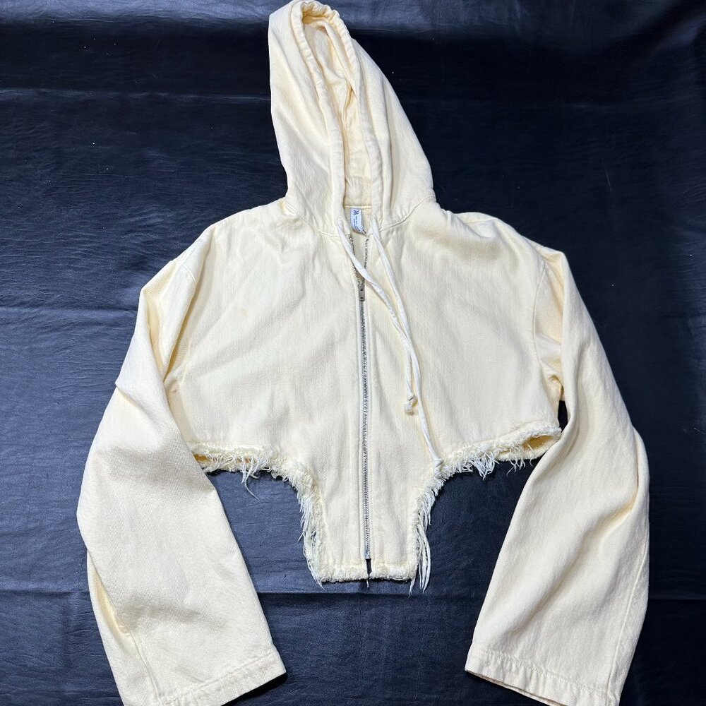 Zara Women’s Cropped Zip-Up Jacket
